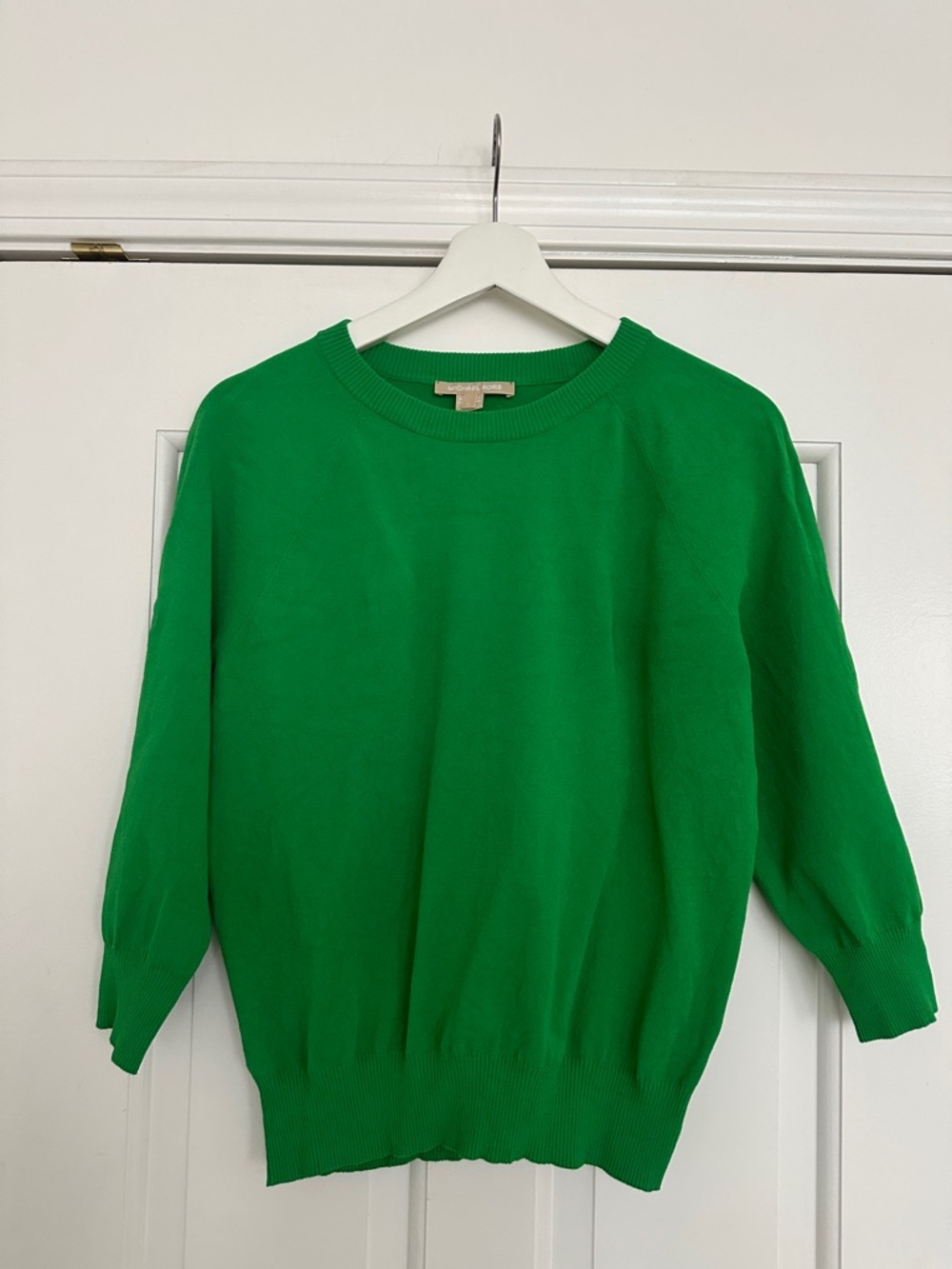 Michael Kors Green Knit Sweater L